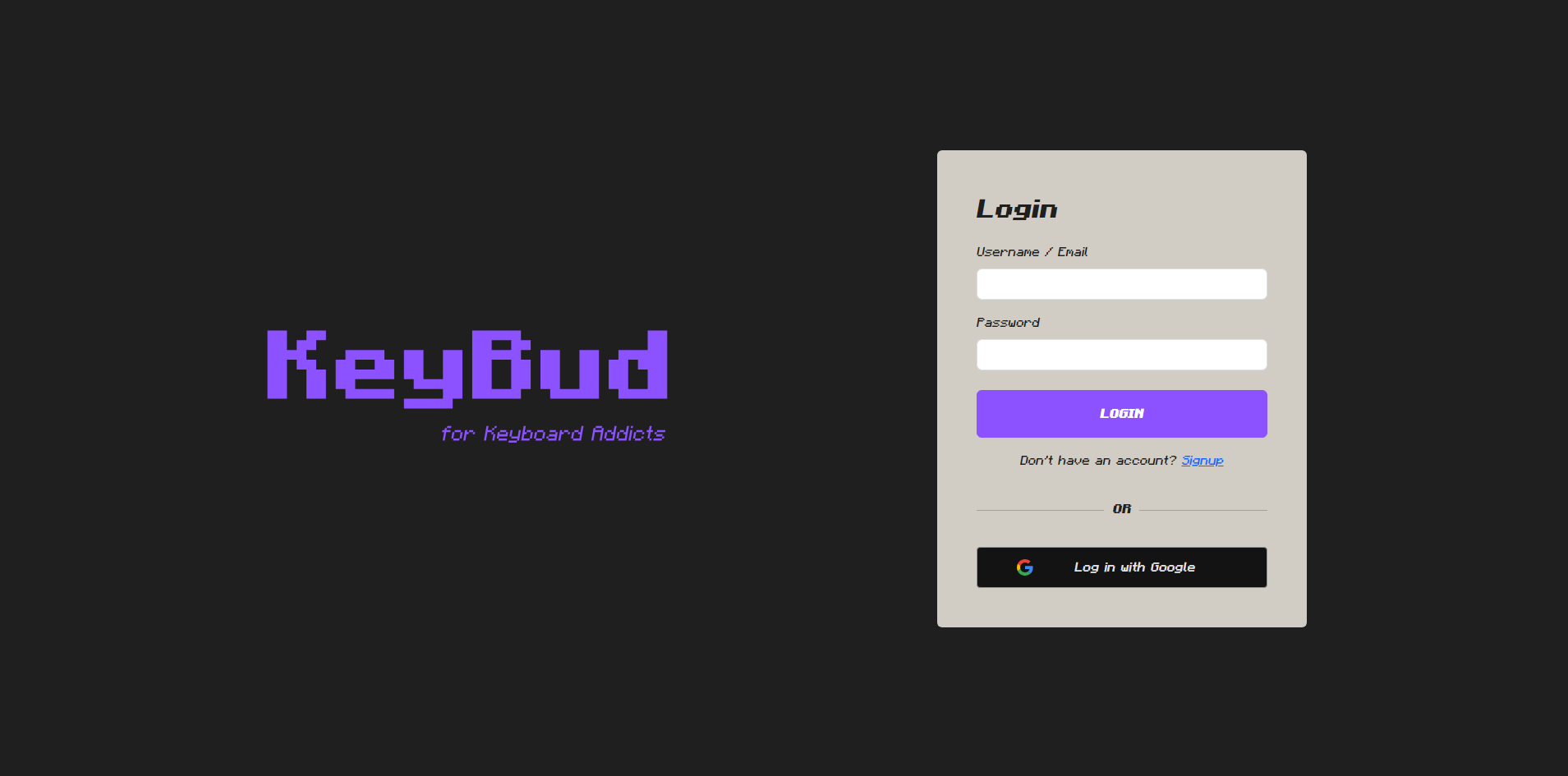 Logo of KeyBud project